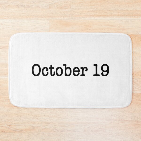 Item preview, October 19 designed and sold by ellebackup.