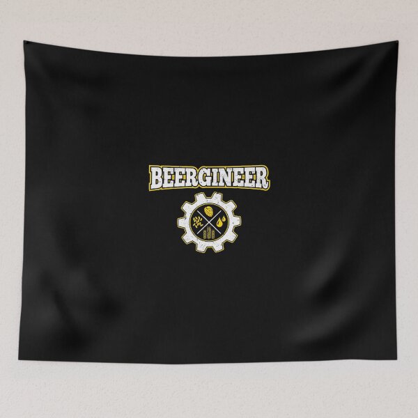 Item preview, Beergineer Homebrew Home Brewing Brewmasters Craft Beer Dad designed and sold by dissolvablec.