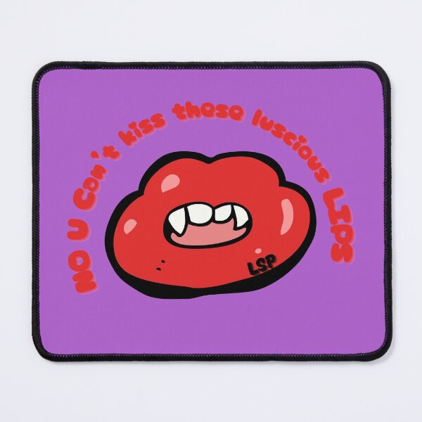Item preview, NO U Can't Kiss these luscious LIPS signed LSP designed and sold by BunnyPanda0120.