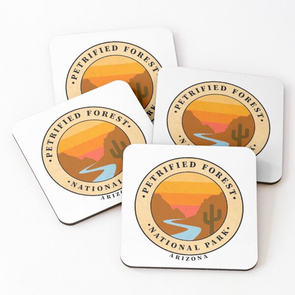 Item preview, Petrified Forest National Park Arizona Vintage Retro Travel Camping, Hiking, Climbing Adventure Mountain designed and sold by tmartinezta.