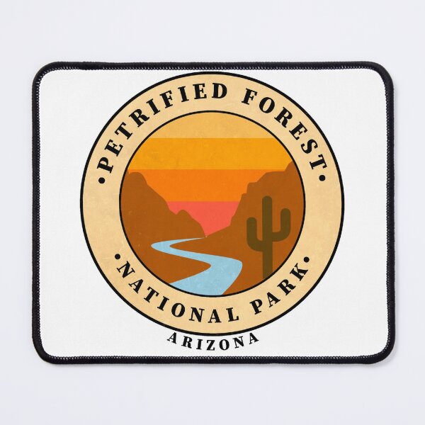 Item preview, Petrified Forest National Park Arizona Vintage Retro Travel Camping, Hiking, Climbing Adventure Mountain designed and sold by tmartinezta.