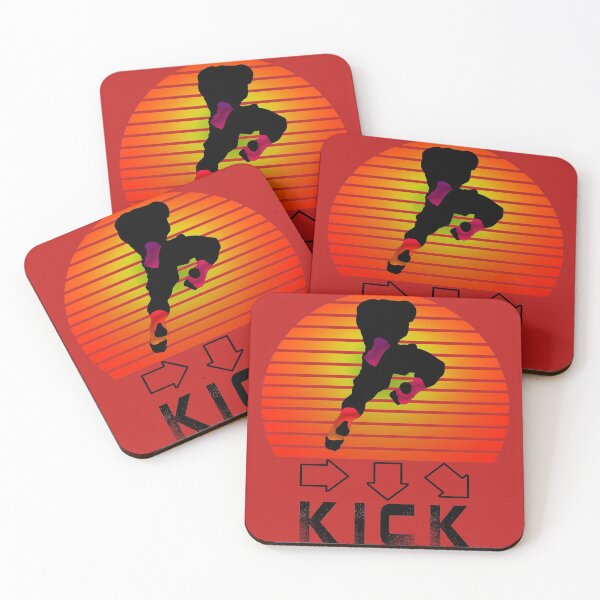 Item preview, Retro Arcade flying Knee Fighter designed and sold by Movie-Takedown.