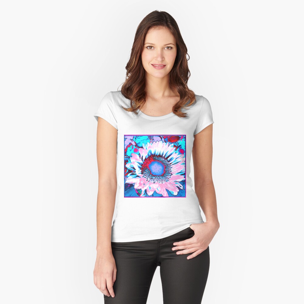 Item preview, Fitted Scoop T-Shirt designed and sold by OneDayArt.