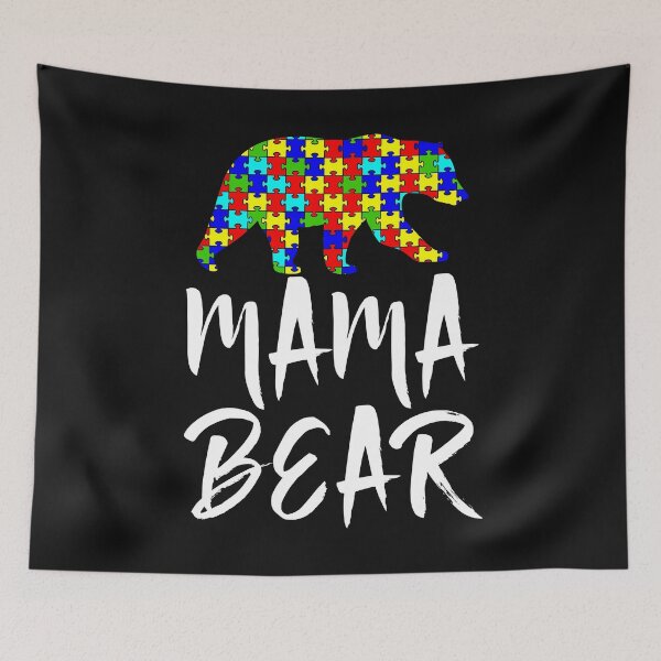 Item preview, Mama Bear Autism  designed and sold by Bendthetrend.