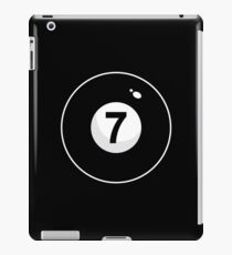 Black Seven iPad Case/Skin