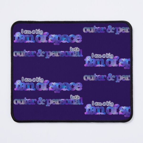 Item preview, I´m A Big Fan Of Space Both Outer And Personal - Funny Space Pun designed and sold by Reelippy.