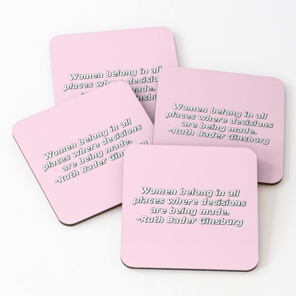 Item preview, Women belong in all places where decisions are being made designed and sold by michelle135.