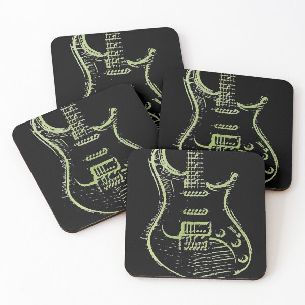 Item preview, Guitar 37 Lime Essential  designed and sold by sweetleafvinyl.