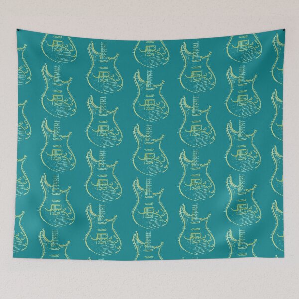 Item preview, Guitar 37 Lime Essential  designed and sold by sweetleafvinyl.