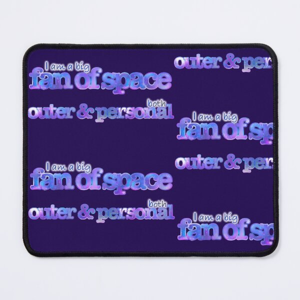 Item preview, I´m A Big Fan Of Space Both Outer And Personal - Funny Space Pun designed and sold by Reelippy.