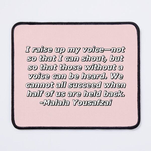 Item preview, Malala Feminist Quote designed and sold by michelle135.