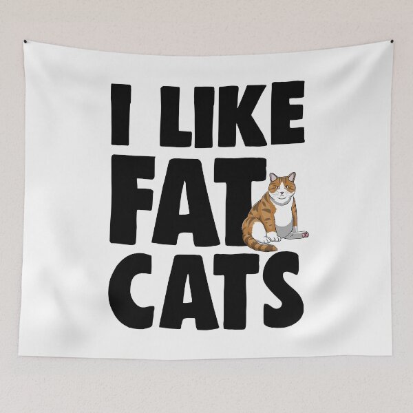 Item preview, I Like Fat Cats Chonk designed and sold by Bendthetrend.