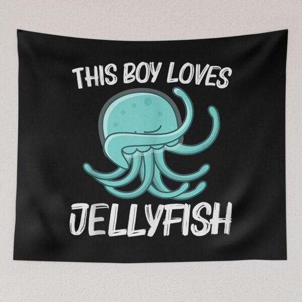 Item preview, Funny Jellyfish For Boys Kids Sea Jellies True Ocean Animal Tank Top designed and sold by AlvaShop.