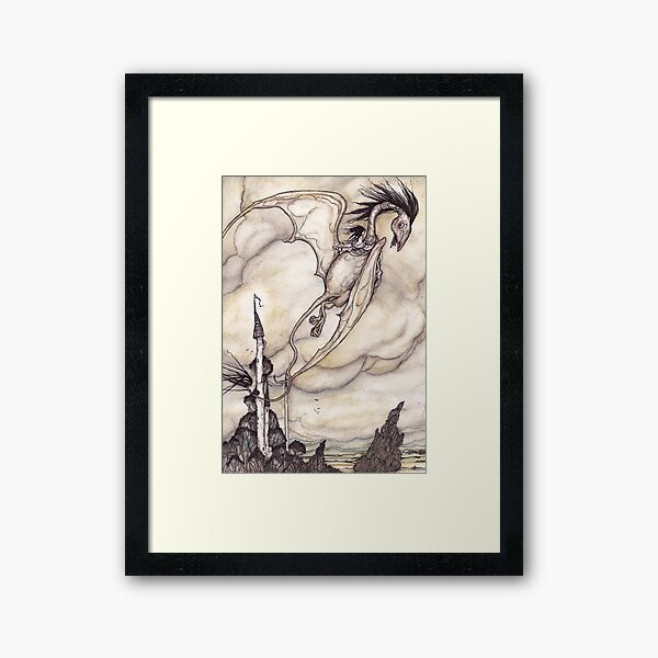 Item preview, Girl and Dragon designed and sold by Jessica Gadra.