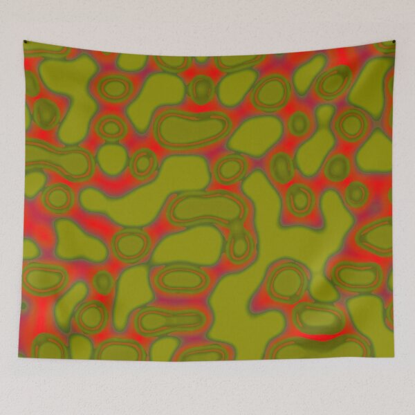 Item preview, Volcano sauce - abstract pattern designed and sold by Xdelacra.