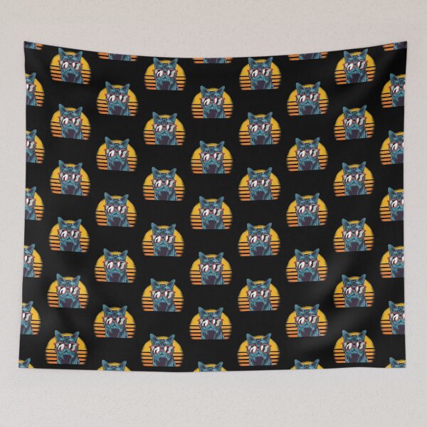 Item preview, Cool Retro Cat with Sunglasses designed and sold by MadMando.
