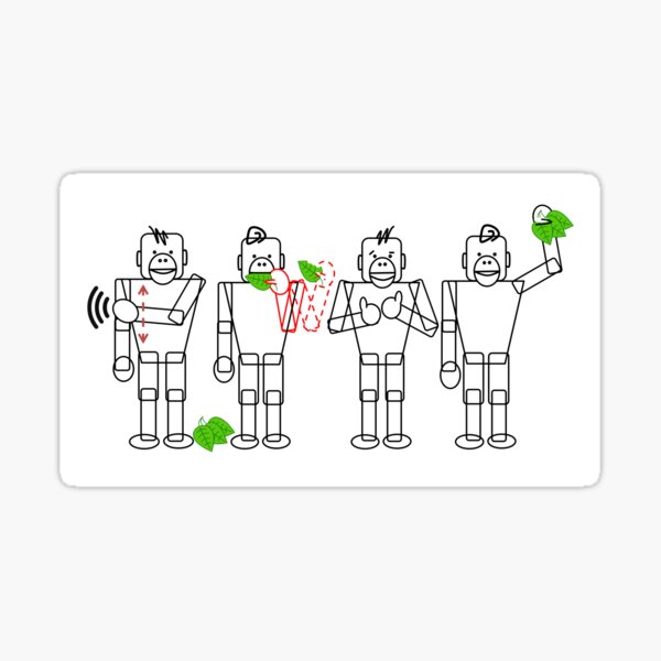 Bonobobot Lexicon Sticker