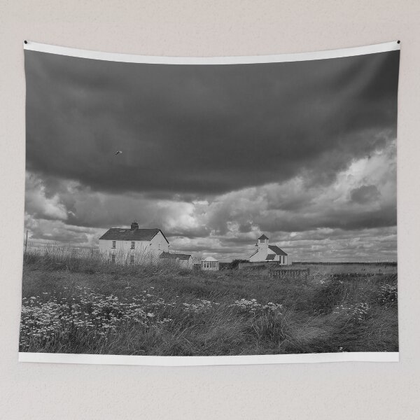 Item preview, Rocky Island, Seaton Sluice - Monochrome designed and sold by Violaman.