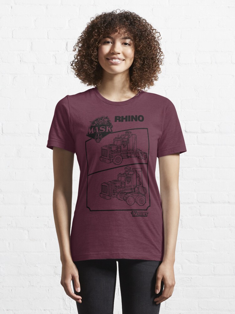 Alternate view of M.A.S.K. - Rhino Essential T-Shirt