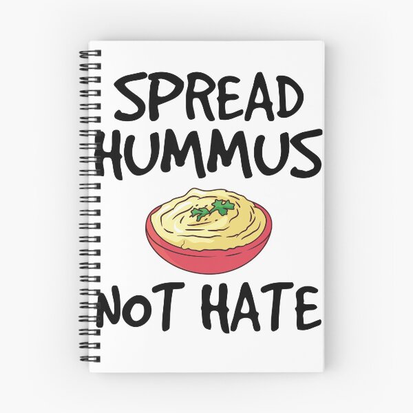 Item preview, Spread Hummus Not Hate Funny Cool Gift Design designed and sold by oussamah99.