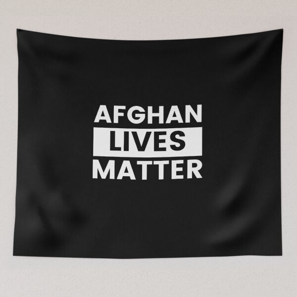 Item preview,  Free Afghanistan! Patriotic Distressed Afghan Lives Matter designed and sold by RanirO.