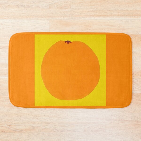 A1 - Traditional Anthropologie Moroccan orange Artwork. Bath Mat 24 × 17  sold by Kierstengardenia, SKU 41018230