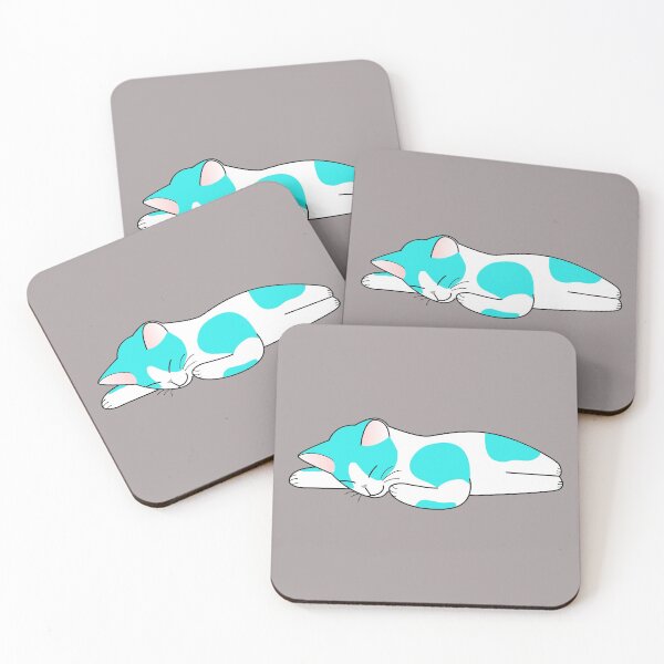 Item preview, calico kitten sleeping designed and sold by DAFIN.