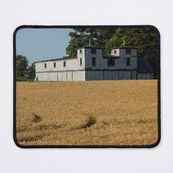Item preview, The Ancient Double Tower Barn in Golden Wheat designed and sold by Georgia Mizuleva.
