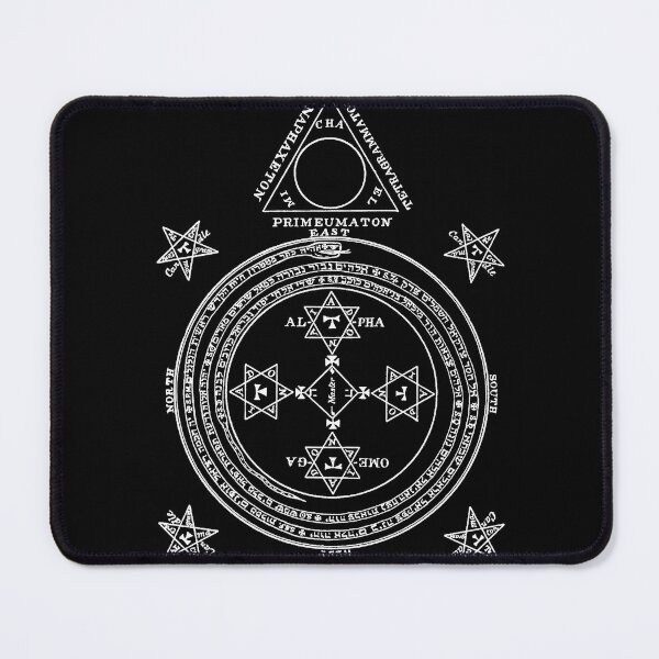 Item preview, Magical Circle of King Solomon Esoteric Symbol designed and sold by signsandsymbols.