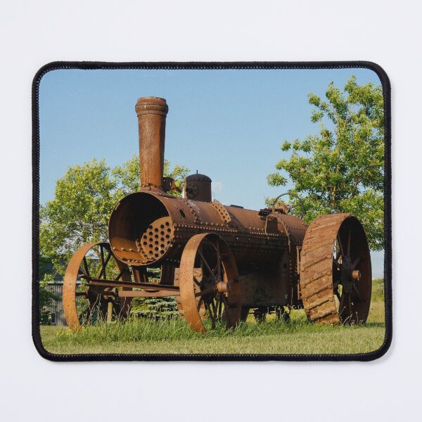 Item preview, Antique Tractor - A Rusty Relic on a Farm designed and sold by Georgia Mizuleva.