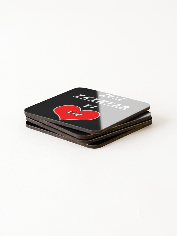 Thumbnail 4 of 5, Coasters (Set of 4), tkinter ttk python designed and sold by twobillion.