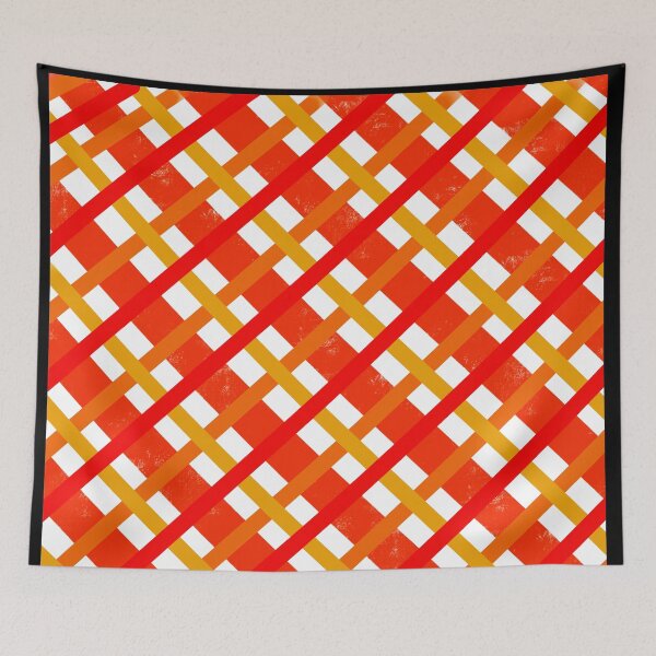 Item preview, Orange, Red, Yellow Lattice  designed and sold by clounewcomb.