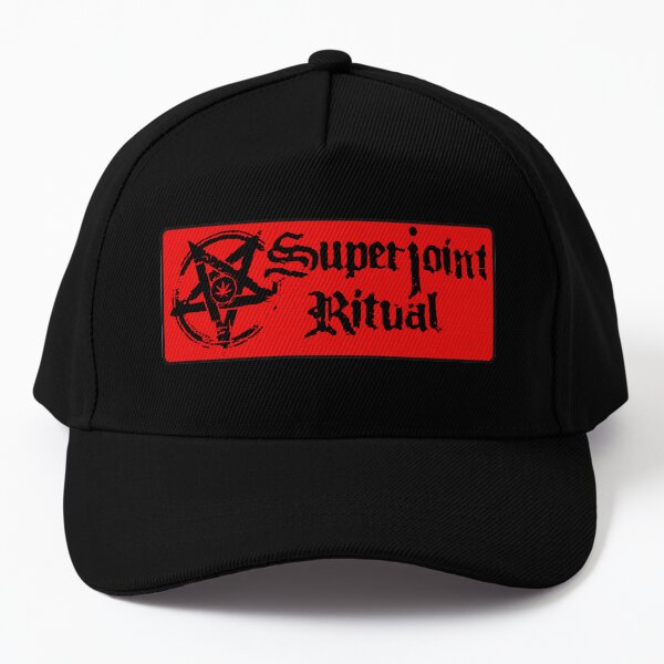 Superjoint Ritual Band Logo Red version Baseball Cap