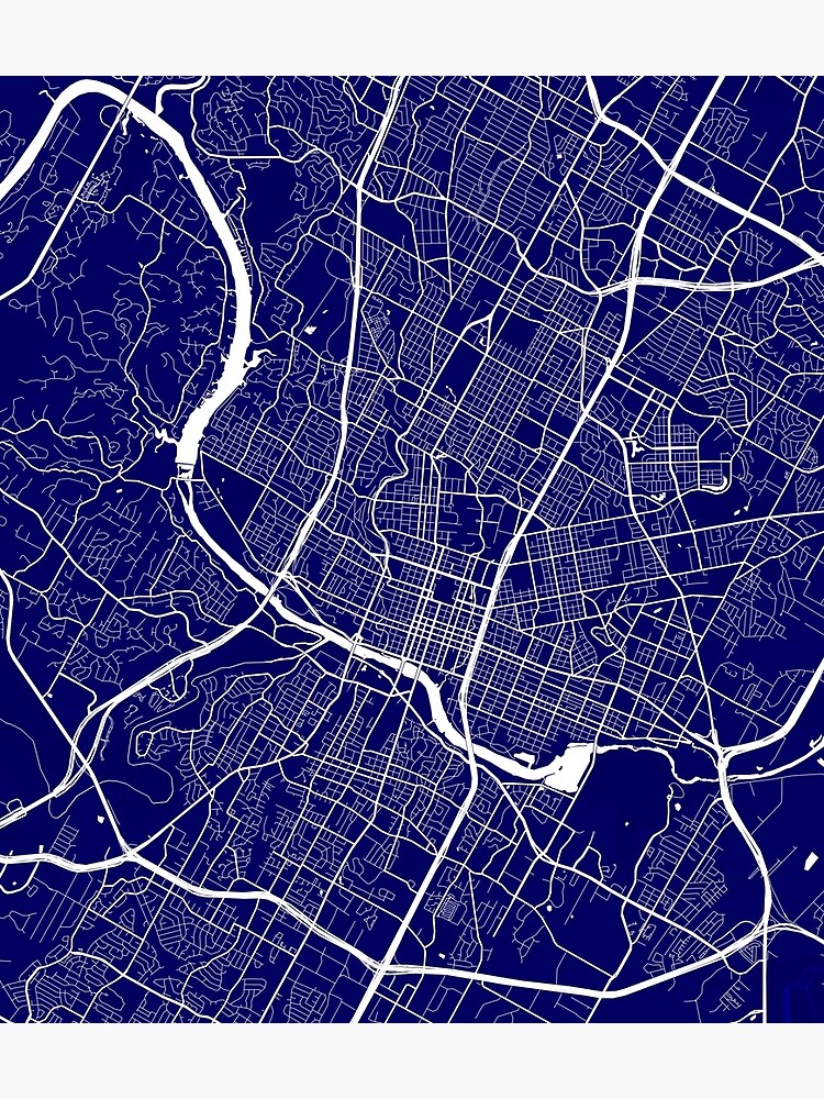 "Austin, Texas City Map Art!" Poster for Sale by Mapstastic Redbubble