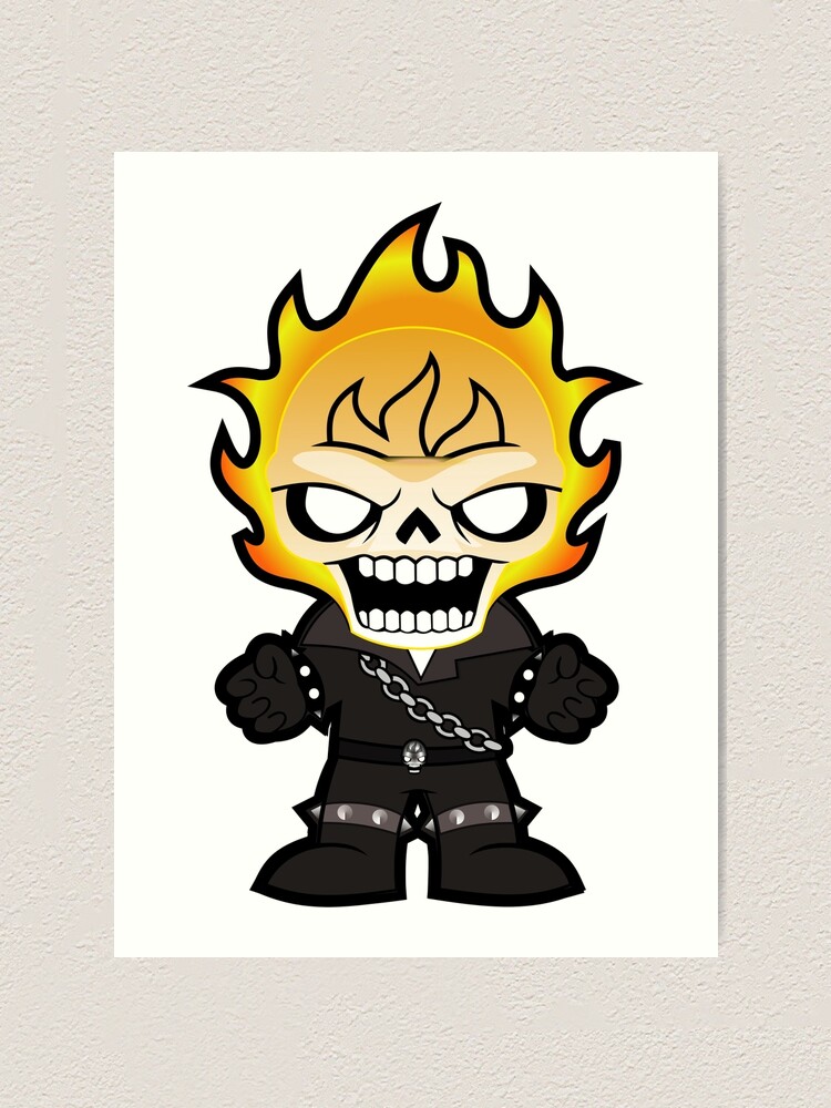 Ghost Rider Art Print