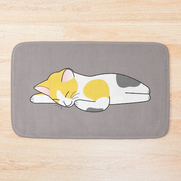 Item preview, calico kitten sleeping designed and sold by DAFIN.