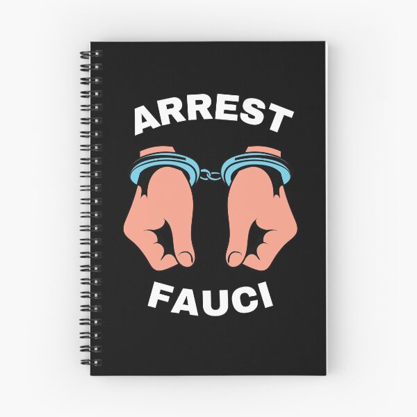 Aperçu de l'œuvre Arrestation Fauci Anti Dr Fauci créée et vendue par HQ Prints.