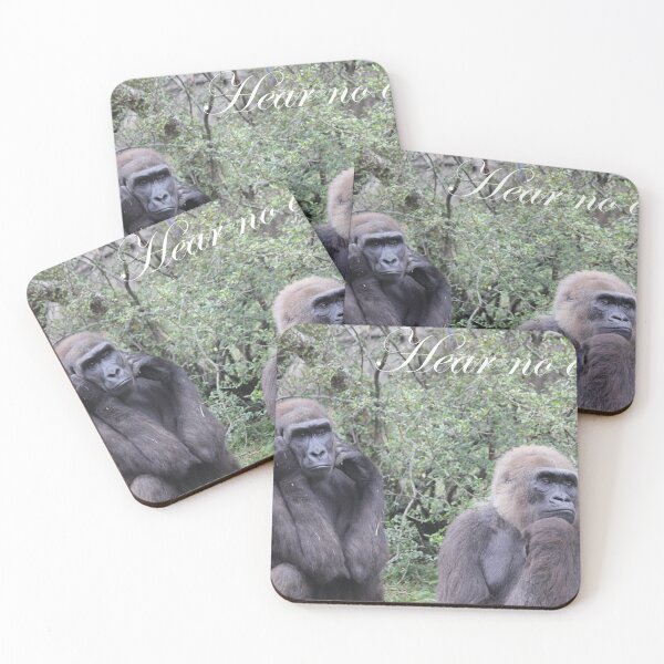 Item preview, Gorillas - Hear no evil.. designed and sold by Mdillon.