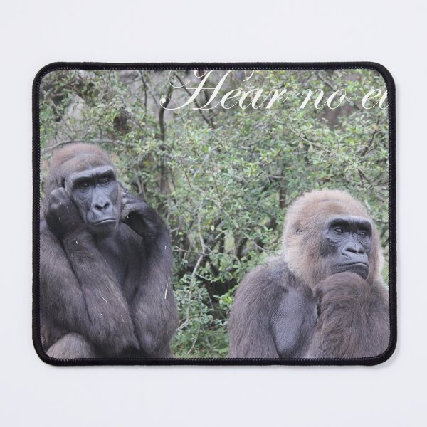 Item preview, Gorillas - Hear no evil.. designed and sold by Mdillon.