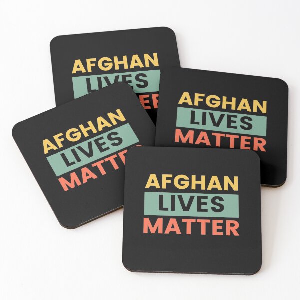 Item preview, Free Afghanistan! Patriotic Distressed Afghan Lives Matter designed and sold by RanirO.