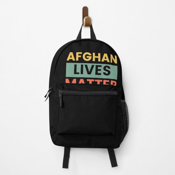 Item preview, Free Afghanistan! Patriotic Distressed Afghan Lives Matter designed and sold by RanirO.