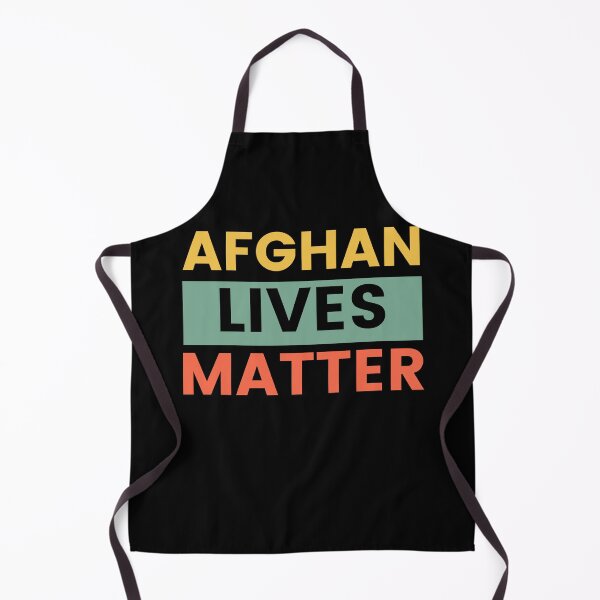 Item preview, Free Afghanistan! Patriotic Distressed Afghan Lives Matter designed and sold by RanirO.
