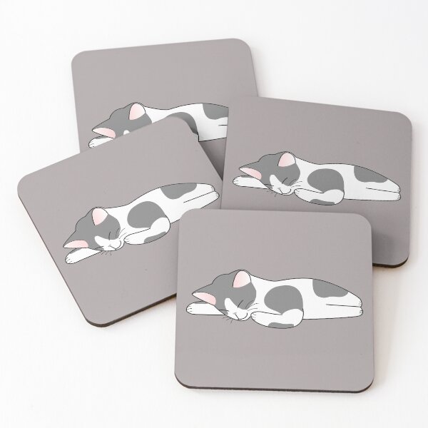 Item preview, calico kitten sleeping designed and sold by DAFIN.