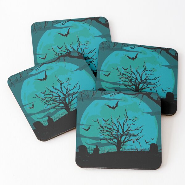 Item preview, Spooky Graveyard Vector designed and sold by Bluezorel.