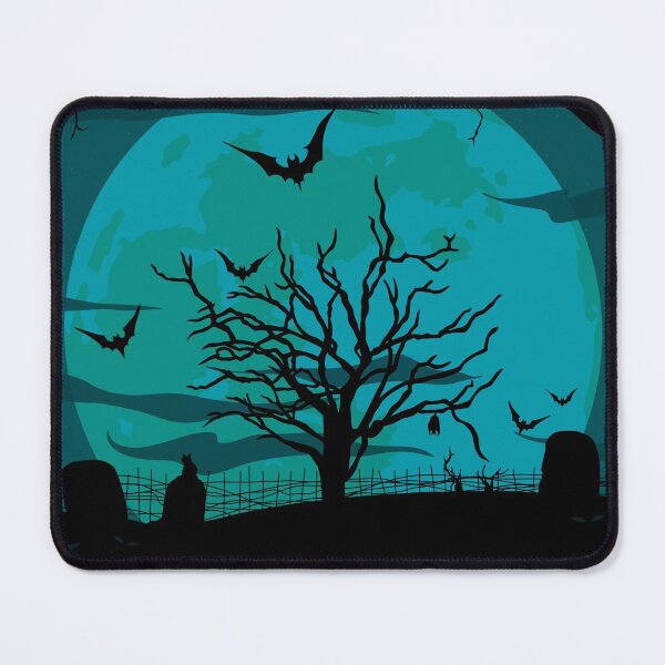 Item preview, Spooky Graveyard Vector designed and sold by Bluezorel.