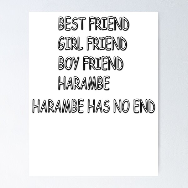 Item preview, harambe has no end rip harambe  designed and sold by earlstevens.
