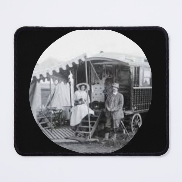 Item preview, early caravan, caravan black and white designed and sold by amy greaves.