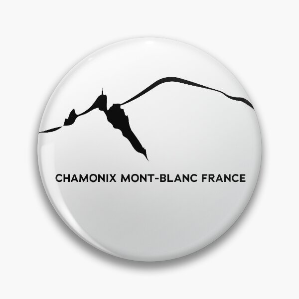 Item preview, Chamonix Alps Aiguille du midi and Mont Blanc black designed and sold by leewarddesign.