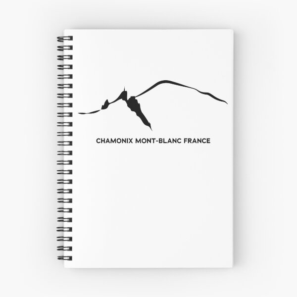 Item preview, Chamonix Alps Aiguille du midi and Mont Blanc black designed and sold by leewarddesign.