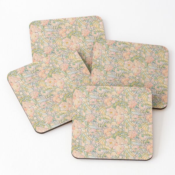 Item preview, Alphonse Mucha (1860 - 1939) flowers,Nº, 01. designed and sold by Vivanne-art.